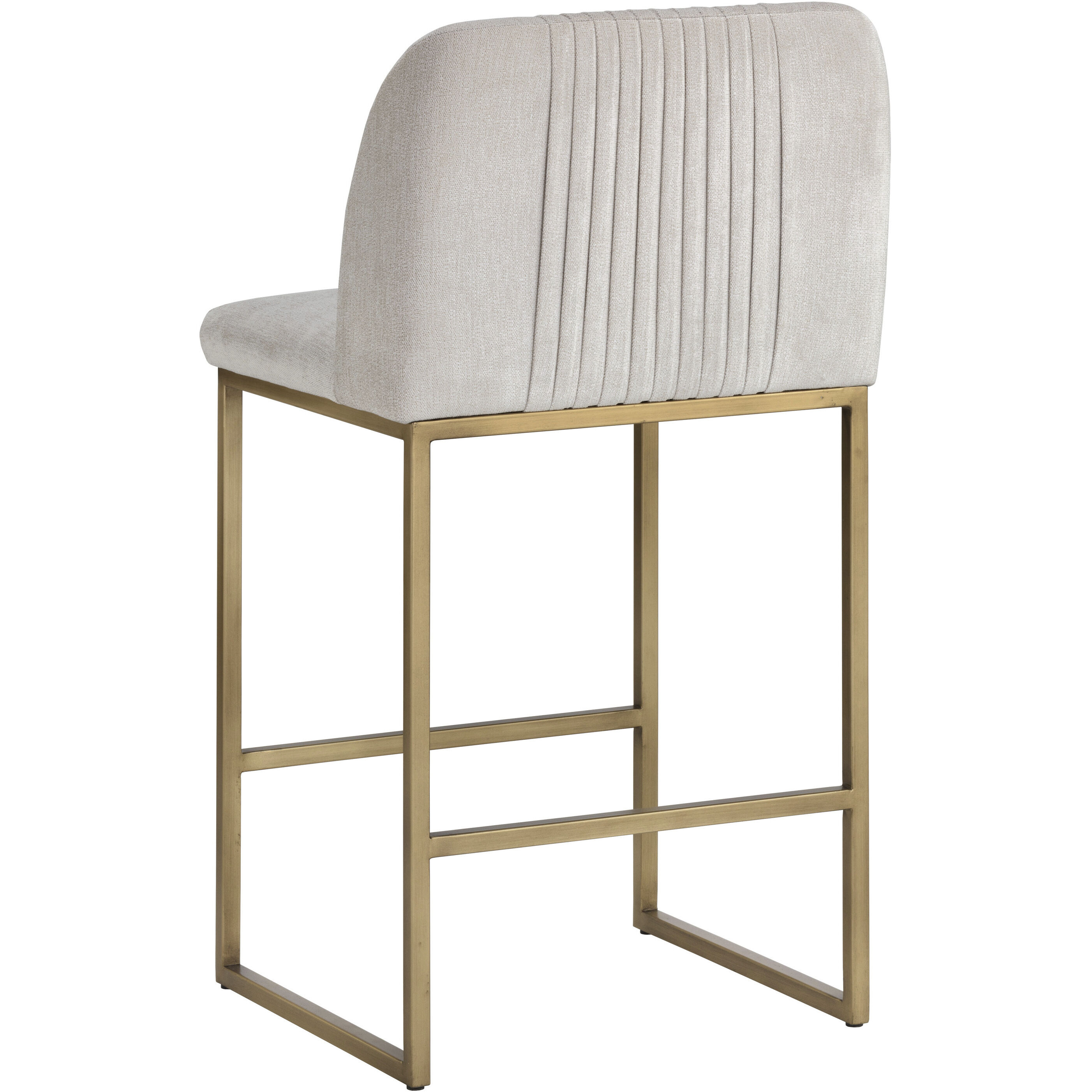 Nevin 38 inch Polo Club Muslin Counter Stool